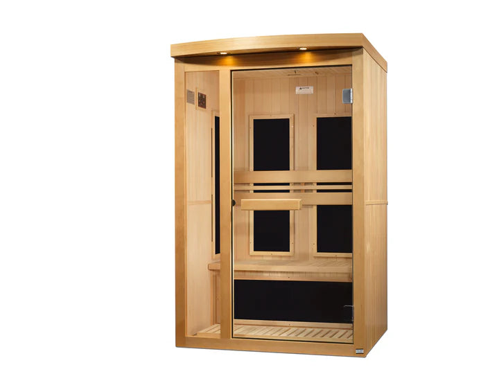 PRO 6 5220-01 2 PERSON NEAR ZERO EMF FAR INFRARED SAUNA [Free Shipping]