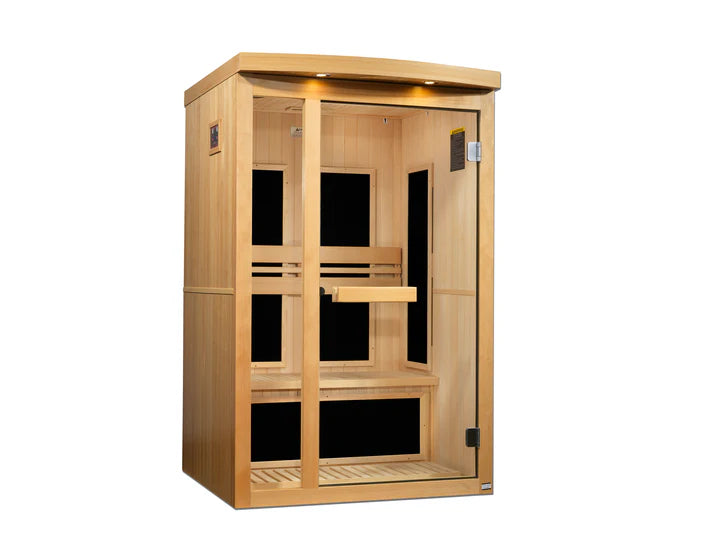 PRO 6 5220-01 2 PERSON NEAR ZERO EMF FAR INFRARED SAUNA [Free Shipping]