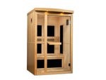 PRO 6 5220-01 2 PERSON NEAR ZERO EMF FAR INFRARED SAUNA