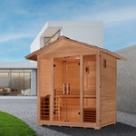 Golden Designs Vorarlberg 5 Person Traditional Outdoor Sauna [Free Shipping]