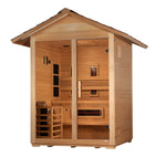 Golden Designs Carinthia 3 Person Hybrid Outdoor Sauna [Free Shipping]