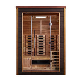 Golden Designs Nora 2 Person Outdoor-Indoor PureTech™ Hybrid Sauna [Free Shipping]