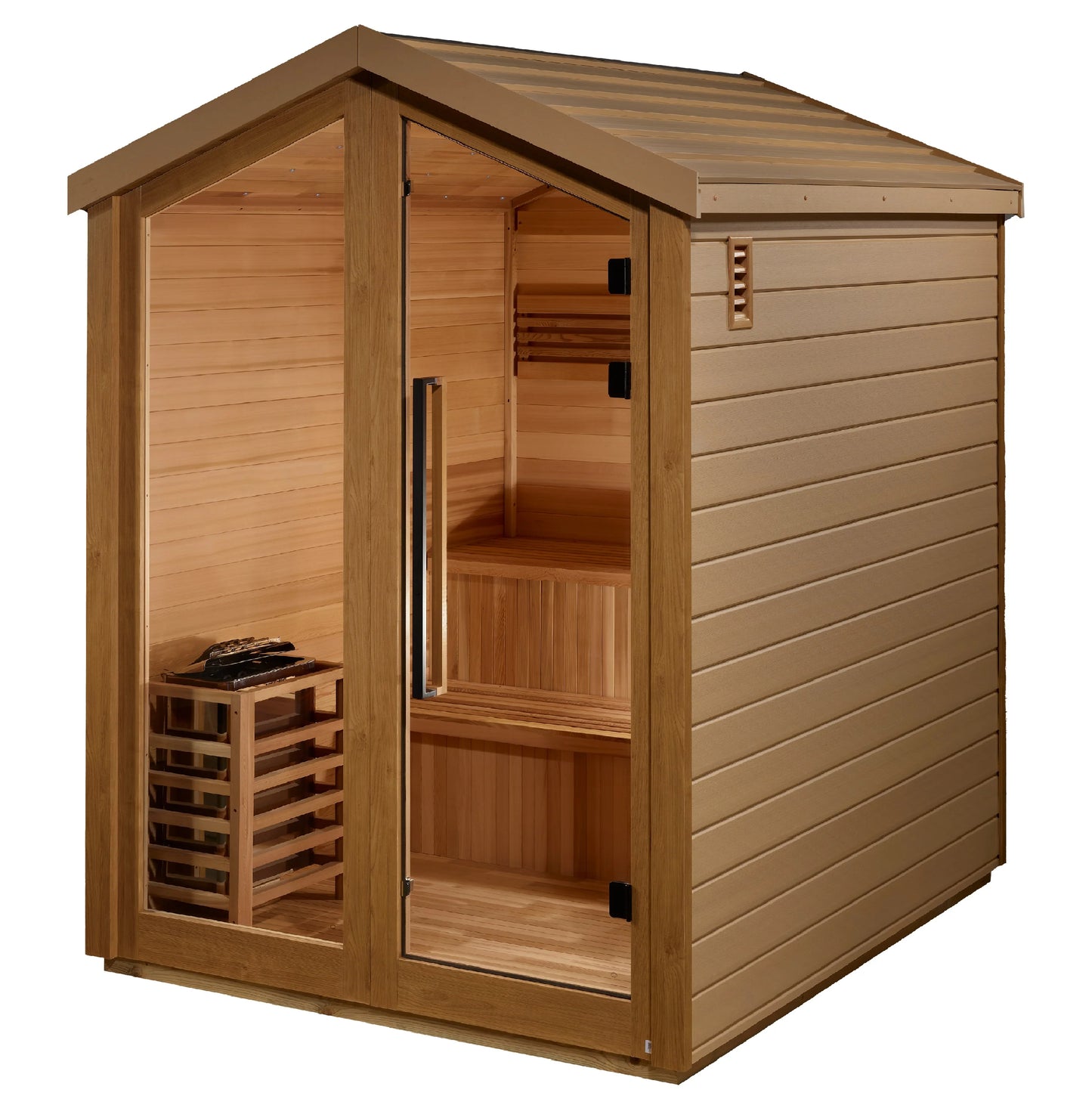 Golden Designs Kaarina 6 Person Outdoor Traditional Sauna [Free Shipping]