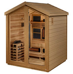 Golden Designs Loviisa 3 Person Hybrid Outdoor Sauna [Free Shipping]