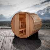 Golden Designs St. Moritz 2 Person Barrel Traditional Sauna [Free Shipping]