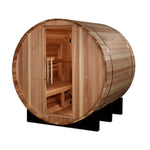 Golden Designs St. Moritz 2 Person Barrel Traditional Sauna [Free Shipping]