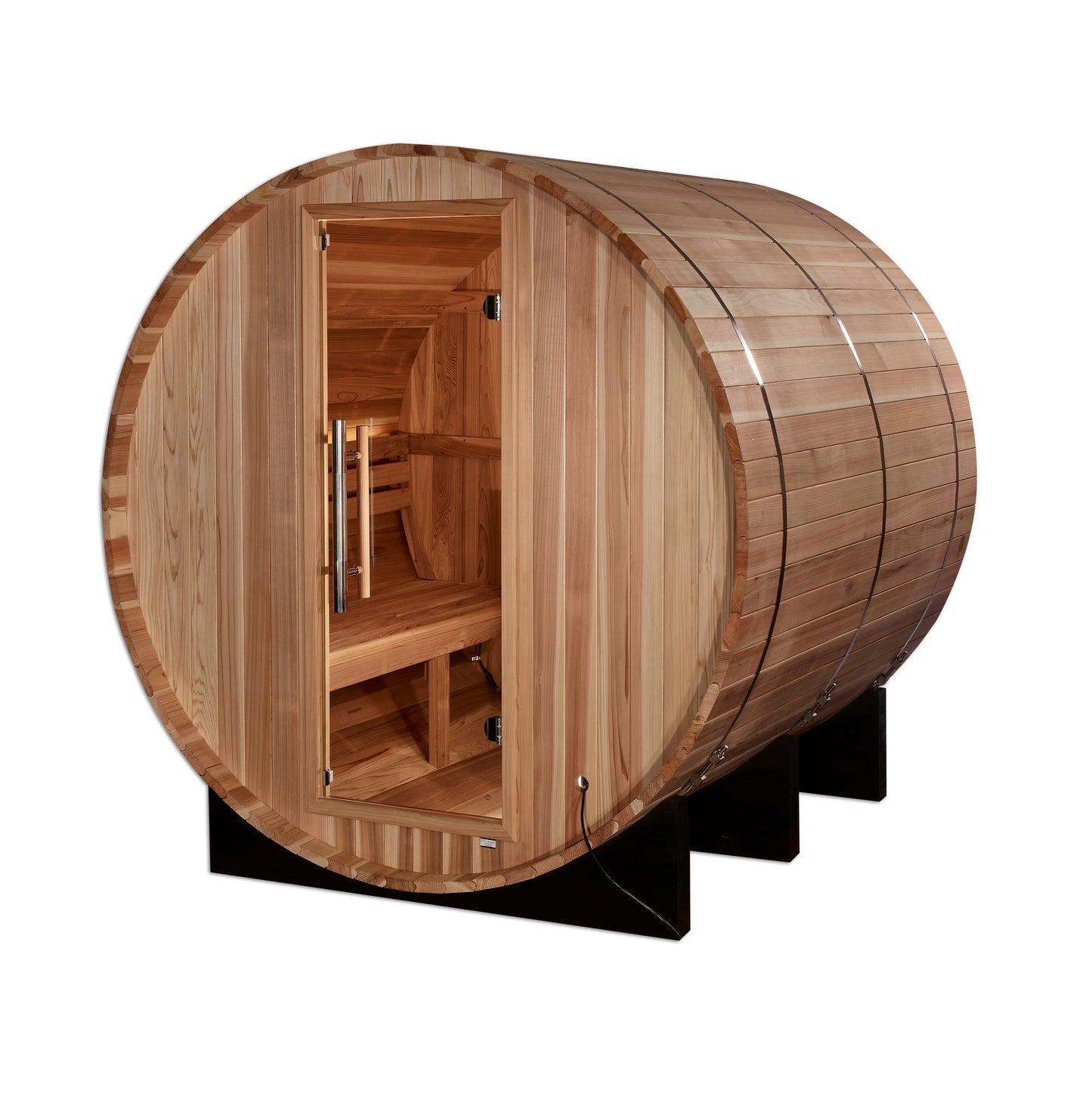 Golden Designs Arosa 4 Person Barrel Traditional Sauna [Free Shipping]