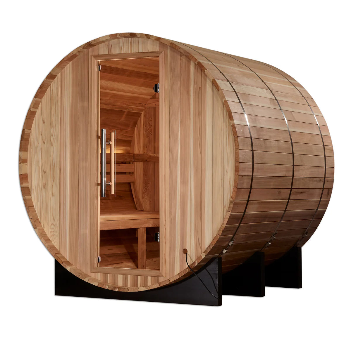 Golden Designs Arosa 4 Person Barrel Traditional Sauna [Free Shipping]