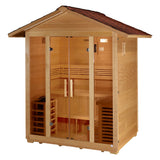 Golden Designs Vorarlberg 5 Person Traditional Outdoor Sauna [Free Shipping]