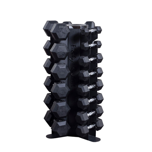 Body-Solid GDR80 - 3 Sided Vertical Dumbbell Rack