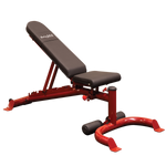 BODY-SOLID LEVERAGE FLAT INCLINE DECLINE BENCH