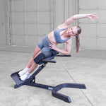 BODY-SOLID 45° BACK HYPEREXTENSION GHYP345B