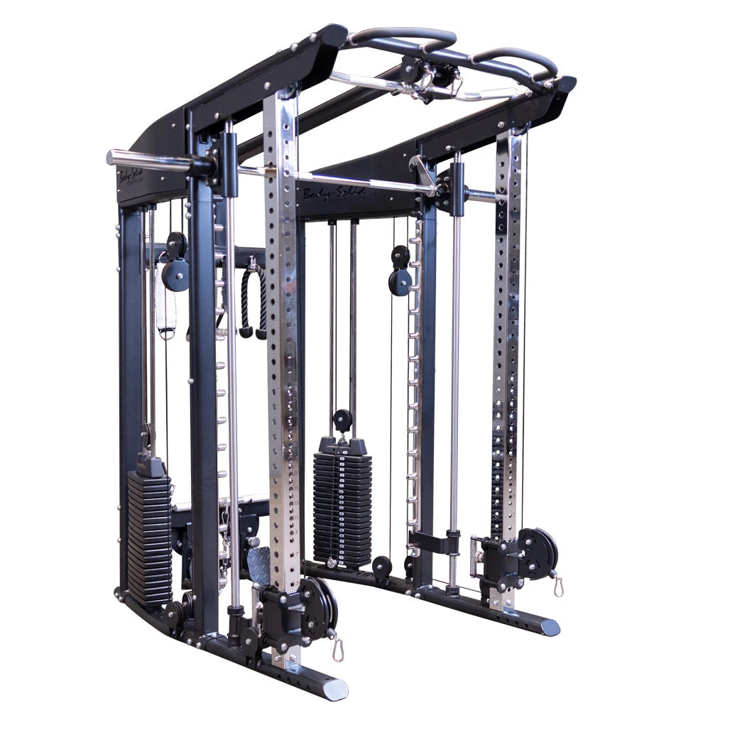 Body-Solid GSFR100 All-in-One Functional Trainer/Smith/Squat Rack