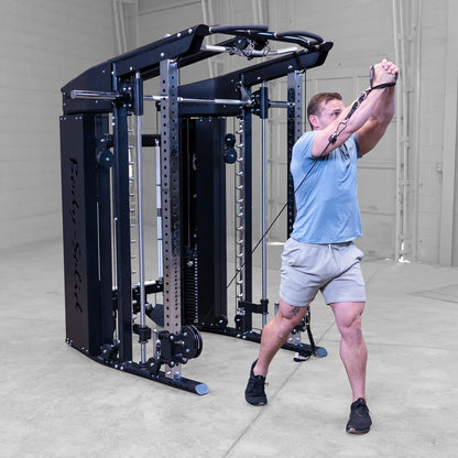 Body-Solid GSFR100 All-in-One Functional Trainer/Smith/Squat Rack