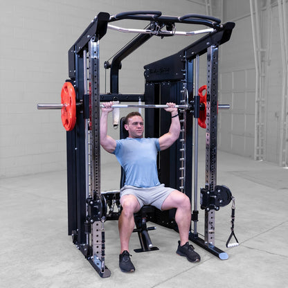 Body-Solid GSFR100 All-in-One Functional Trainer/Smith/Squat Rack