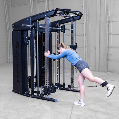 Body-Solid GSFR100 All-in-One Functional Trainer/Smith/Squat Rack