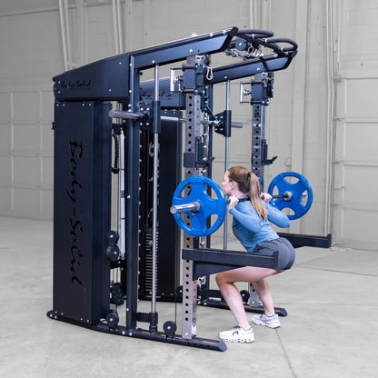 Body-Solid GSFR100 All-in-One Functional Trainer/Smith/Squat Rack
