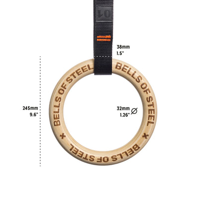 Bells of Steel GYMNASTICS RINGS - 306 Fitness Repair & Sales