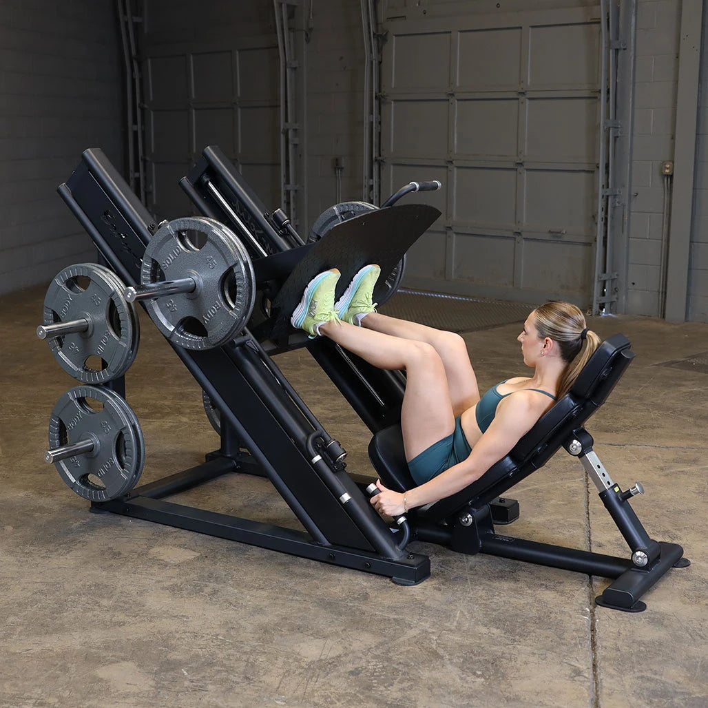 Body Solid Pro Clubline 槓桿水平腿部推舉