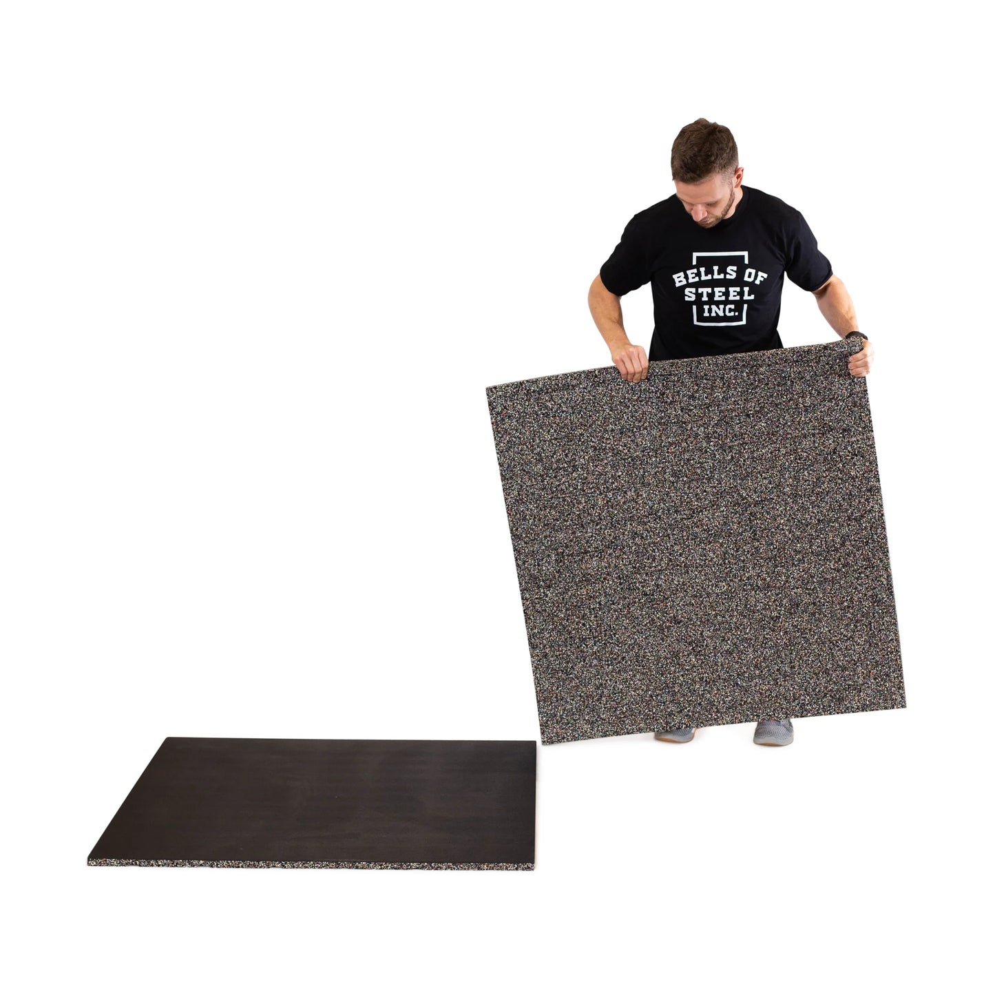 Bells of Steel Rubber Flooring Gym Mat 39" x 39"