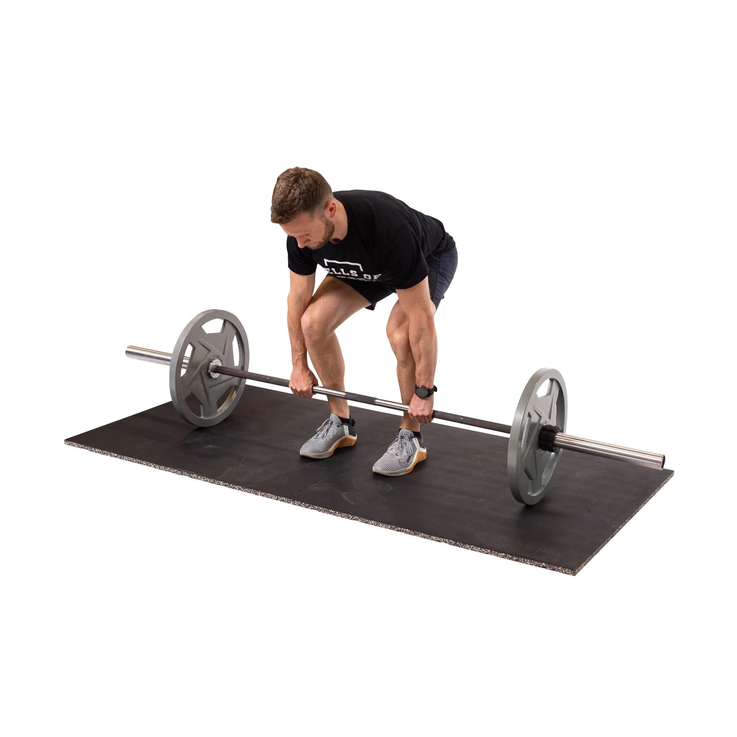 Bells of Steel Rubber Flooring Gym Mat 39" x 39"