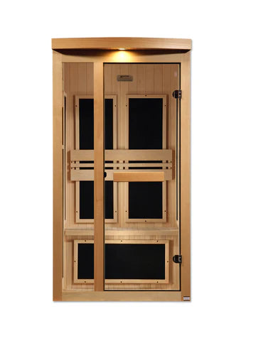 PRO 6 5210-01 1-2 PER NEAR ZERO EMF FAR INFRARED SAUNA [Free Shipping]