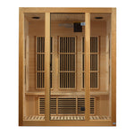 Maxxus Bellevue 3 Person Low EMF FAR Infrared Sauna [Free Shipping]