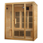 Maxxus Bellevue 3 Person Low EMF FAR Infrared Sauna [Free Shipping]