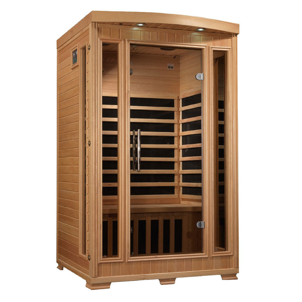 PRO 6 AMANDA 2 PER NEAR ZERO EMF FAR INFRARED SAUNA [Free Shipping]