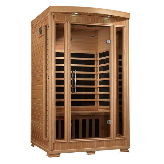 PRO 6 AMANDA 2 PER NEAR ZERO EMF FAR INFRARED SAUNA [Free Shipping]