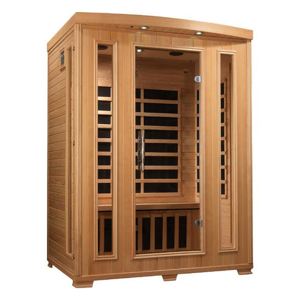 PRO 6 MELANIE 3 PER NEAR ZERO EMF FAR INFRARED SAUNA [Free Shipping]