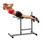 Body Solid POWERLINE ROMAN CHAIR/ BACK HYPEREXTENSION PCH24X