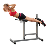 Body Solid POWERLINE ROMAN CHAIR/ BACK HYPEREXTENSION PCH24X