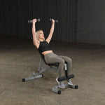 Body Solid Powerline Flat Incline Decline Bench PFID130X