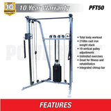 POWERLINE PFT50 FUNCTIONAL TRAINER PFT50