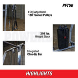 POWERLINE PFT50 FUNCTIONAL TRAINER PFT50