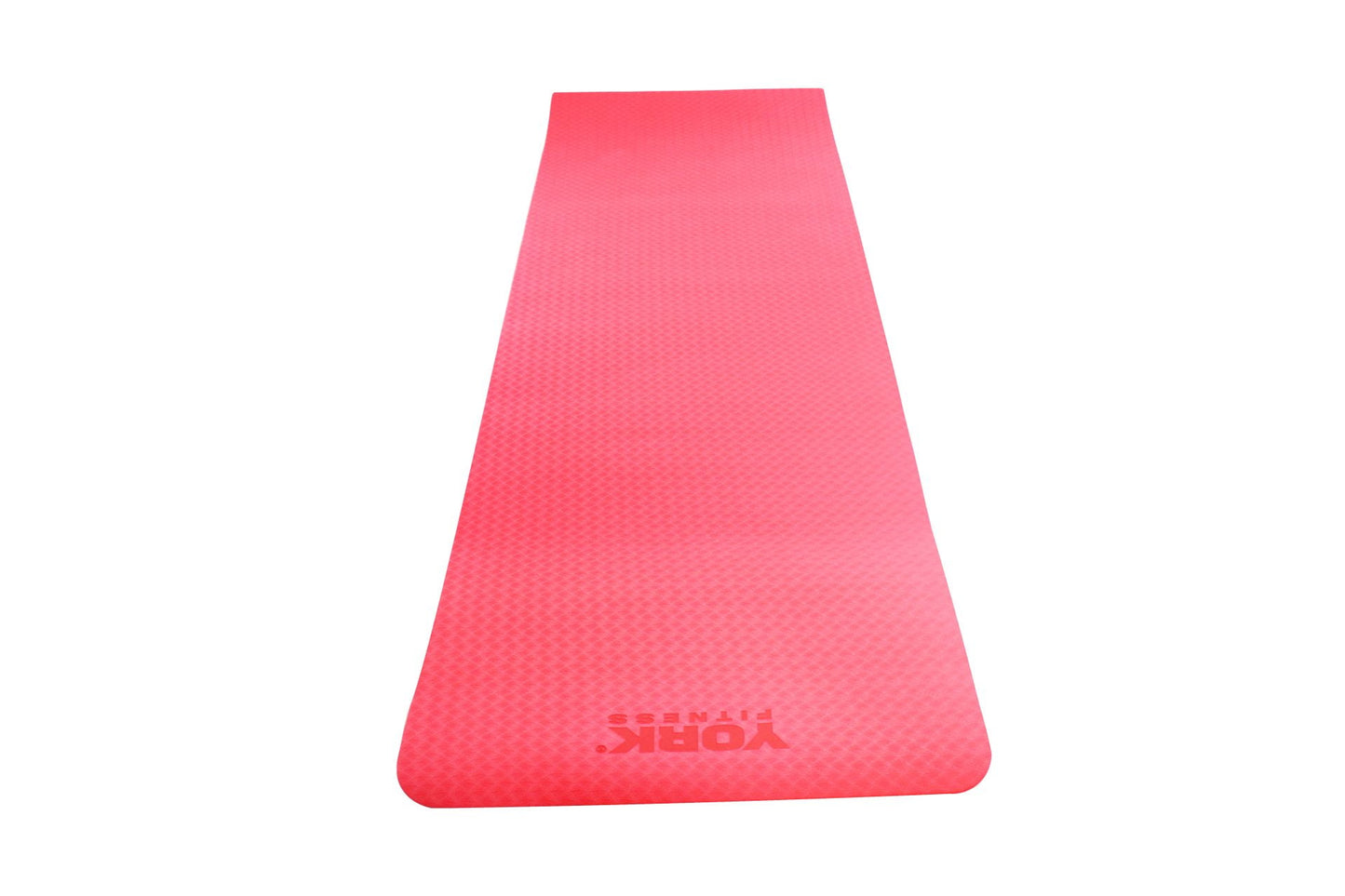 York Premium Yoga Mat – Red/Grey