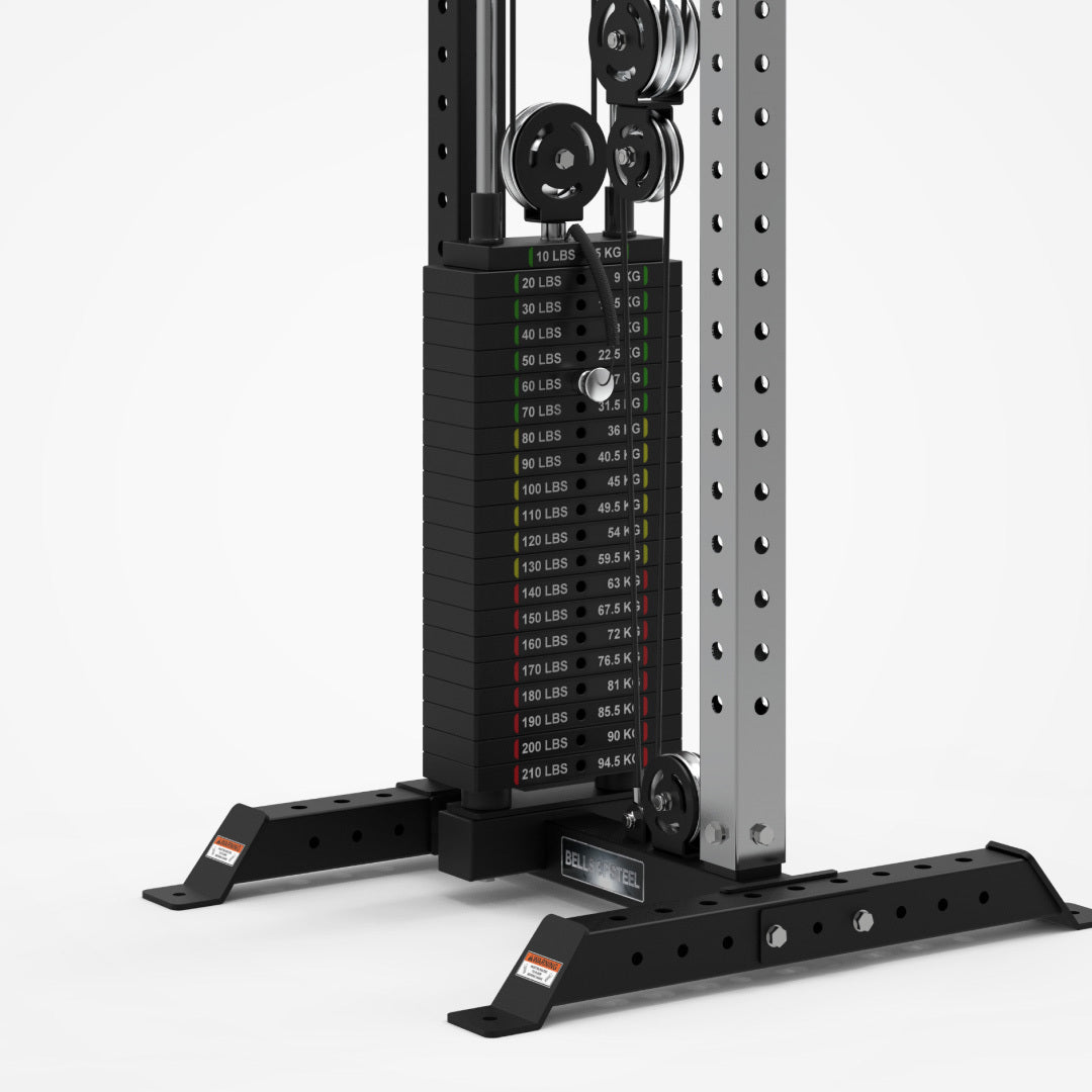 Bells of Steel Cable Tower with 210lb Weight Stack – 306 Fitness Repair ...