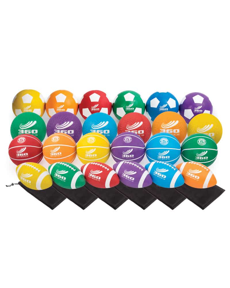 360 Athletics Playground Series RUBBER BALL KIT – 306 Fitness Repair ...