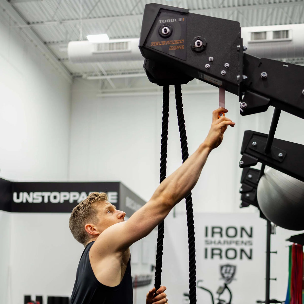 Endless Rope Trainer Machine TORQUE Relentless Rope Trainer – 306 Fitness Repair & Sales