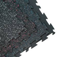 Rymar 8mm 2′ x 2′ Interlocking Rubber Mats - 306 Fitness Repair & Sales