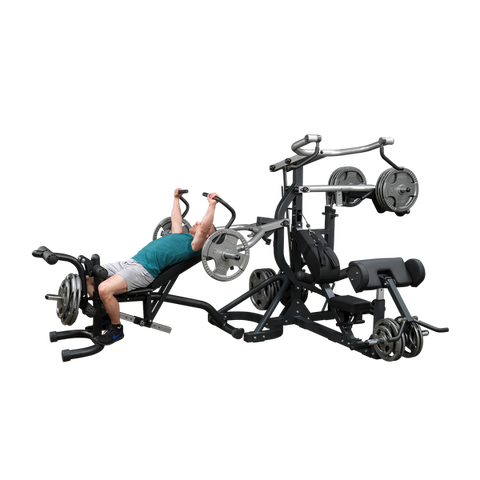 BODY-SOLID FREEWEIGHT LEVERAGE GYM SBL460P4