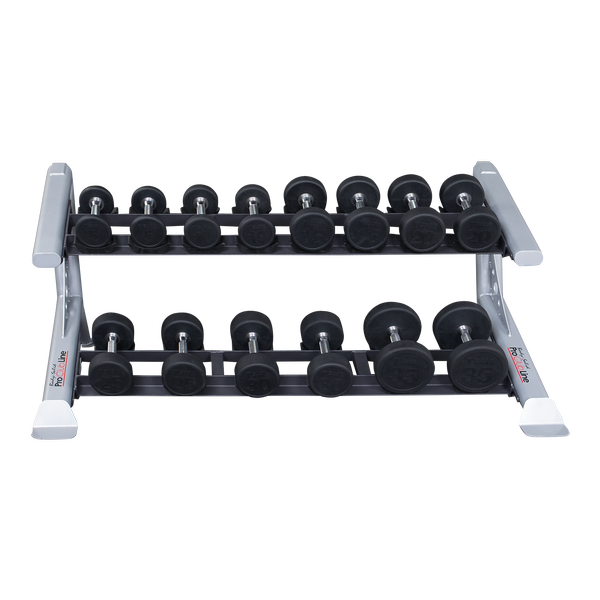 Body-Solid 2 Tier PCL Saddle Dumbbell Rack