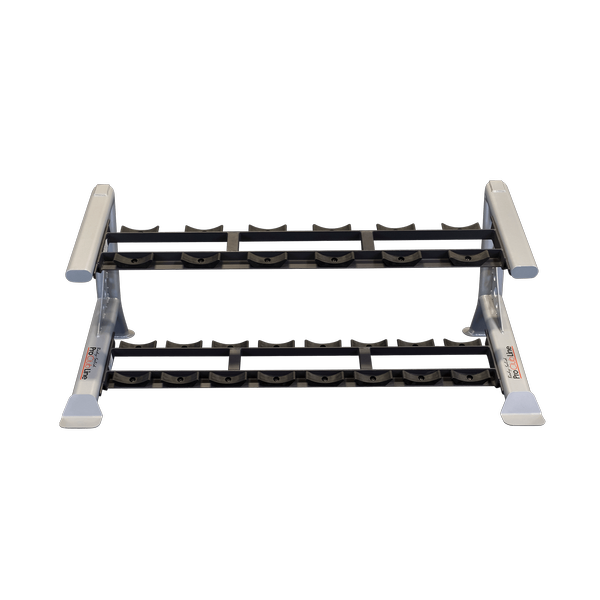 Body-Solid 2 Tier PCL Saddle Dumbbell Rack