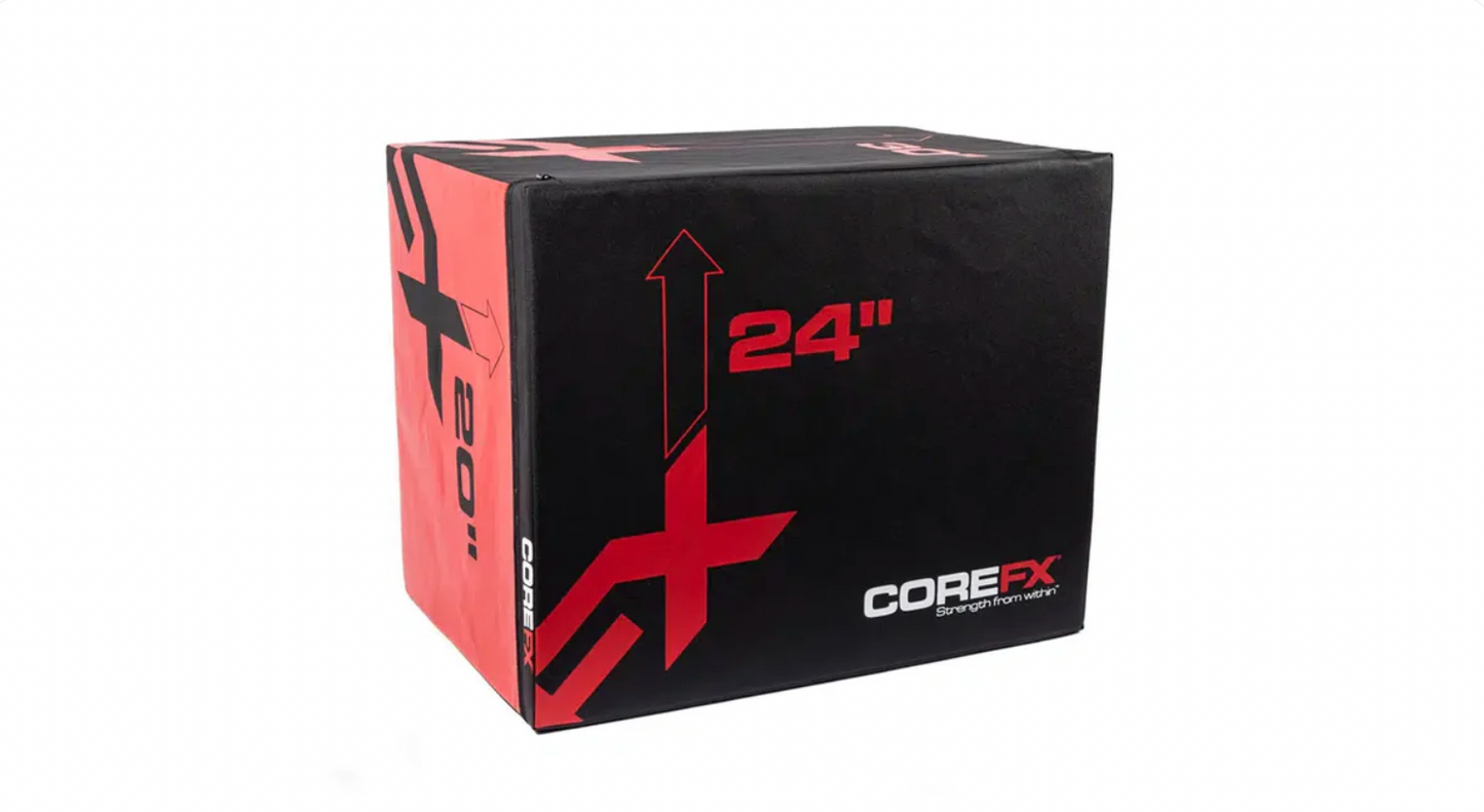 CoreFX 3 IN 1 HARD FOAM PLYO BOX 20 in x 24 in x 30 in