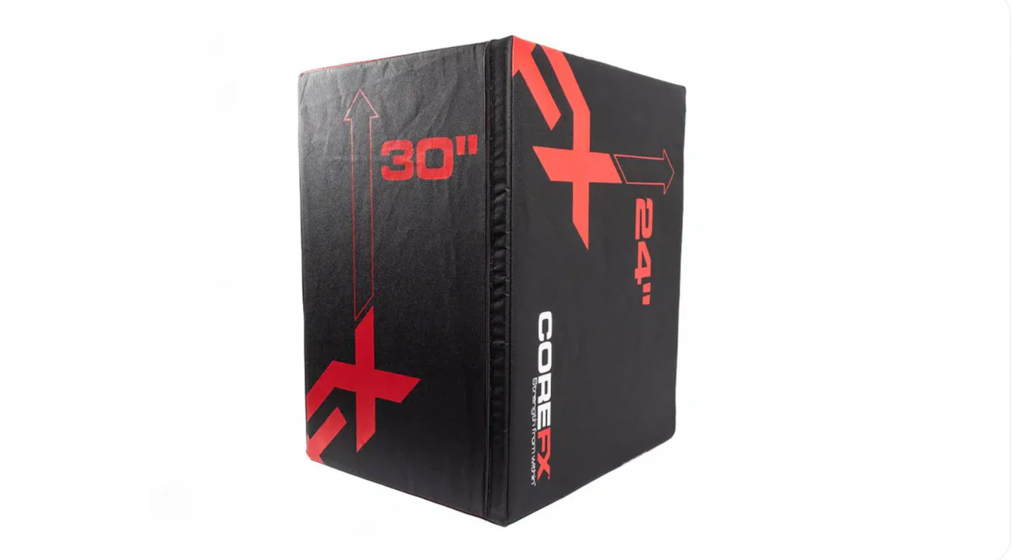 CoreFX 3 IN 1 HARD FOAM PLYO BOX 20 in x 24 in x 30 in