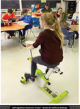 Self-Regulation Classroom Cruiser Kids Spin Bike - Grades 3-6