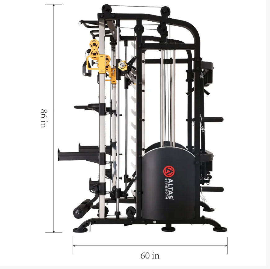 Altas All-in-One Functional Smith Machine Package