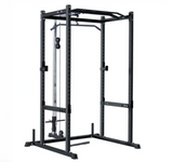 Power Rack, banc FID, ensemble de barres de plaque de poignée en caoutchouc de 300 lb