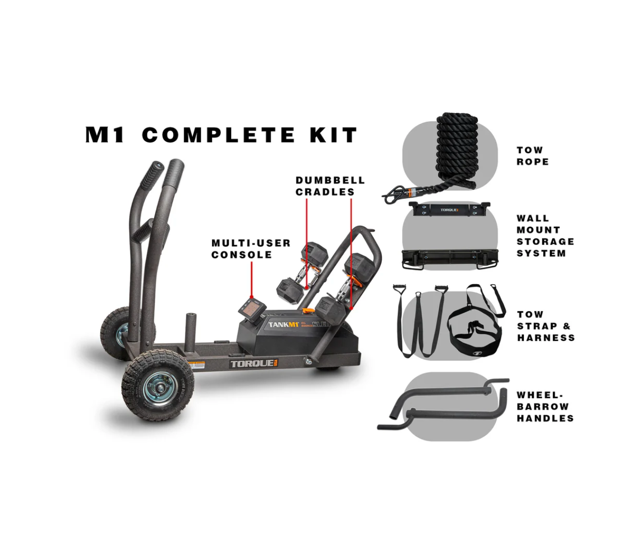 Torque Tank™ M1 Push Sled Complete Kit [Quote Request]